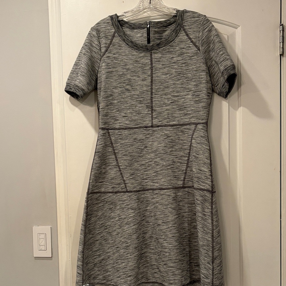 Athleta Heather Gray Mini Dress Med